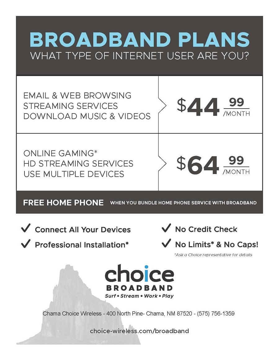 Chama's Choice Broadband Wireless